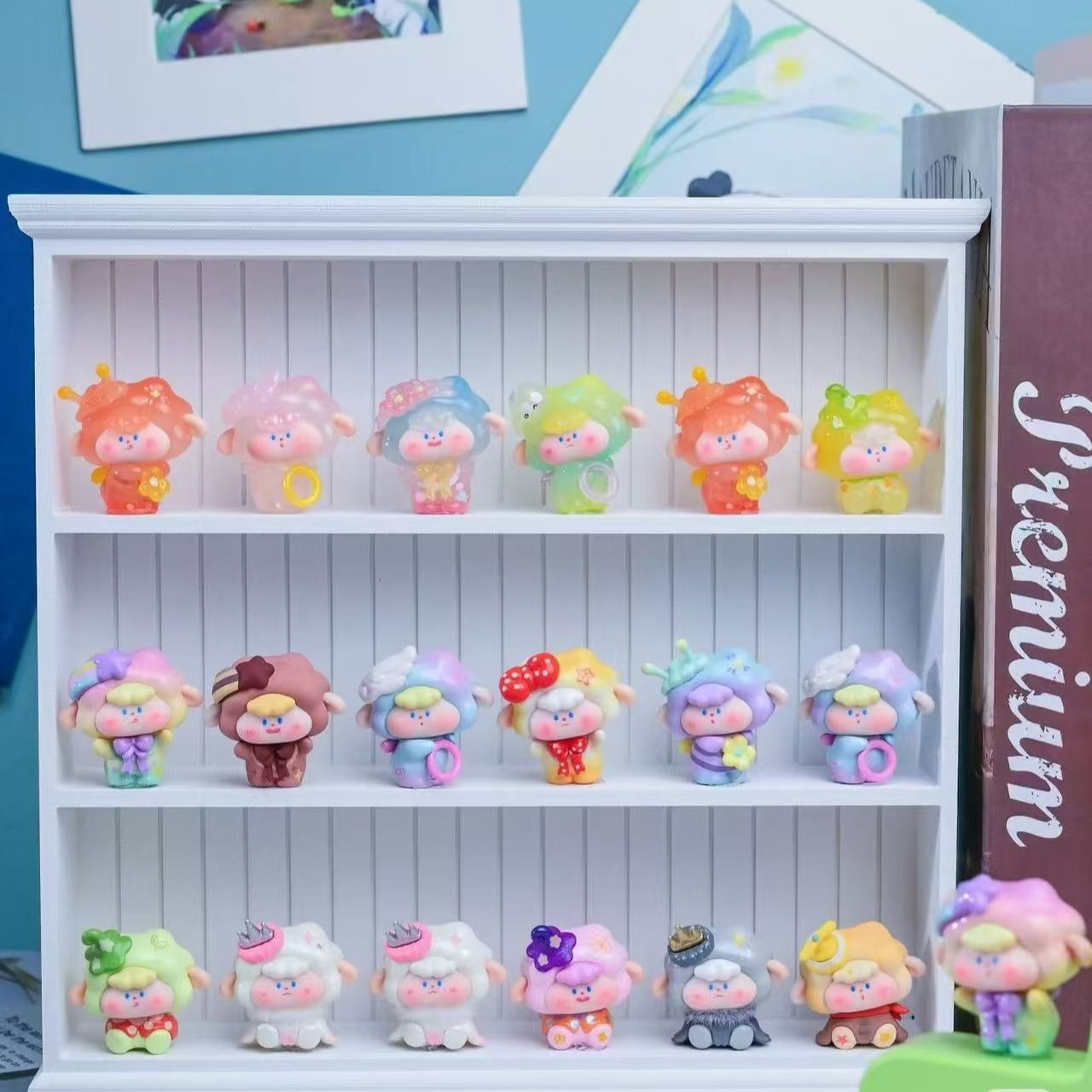 【豪华版加加乐】拍1得3DiMieMie迪咩假如我会飞萌粒盲盒潮玩