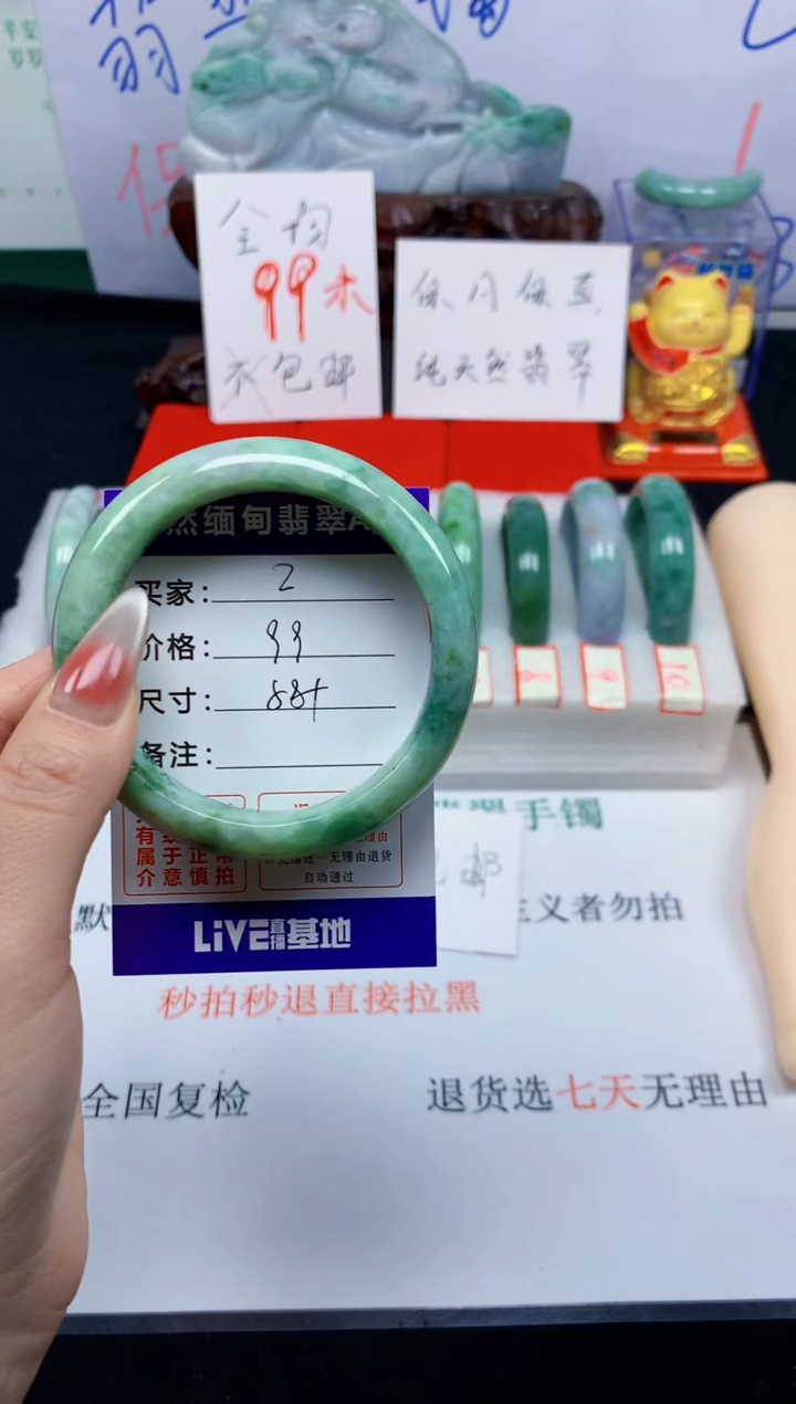 未镶嵌手镯翡翠6