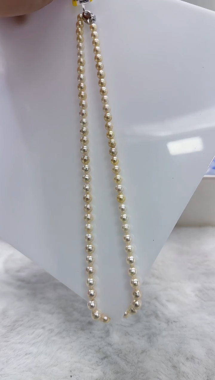 【闪购商品】海水珍珠DA未镶嵌t1005 羽皇金6