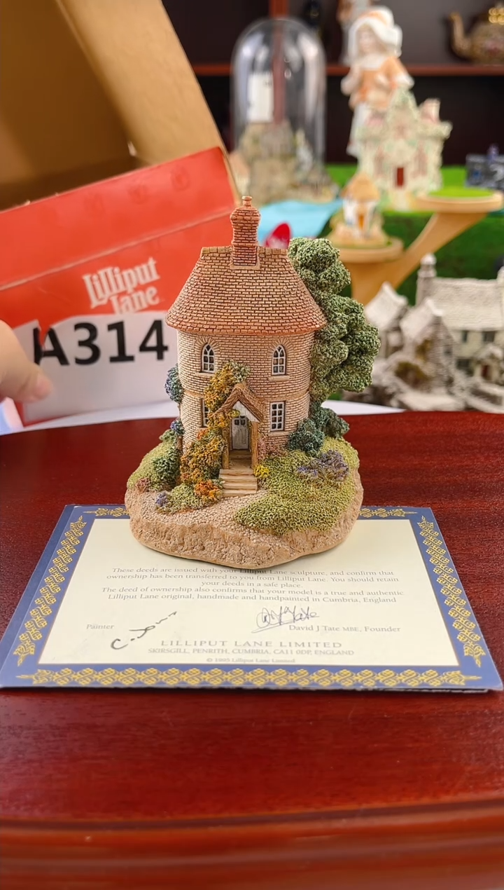 【闪购商品】紫砂茶宠中古小房子