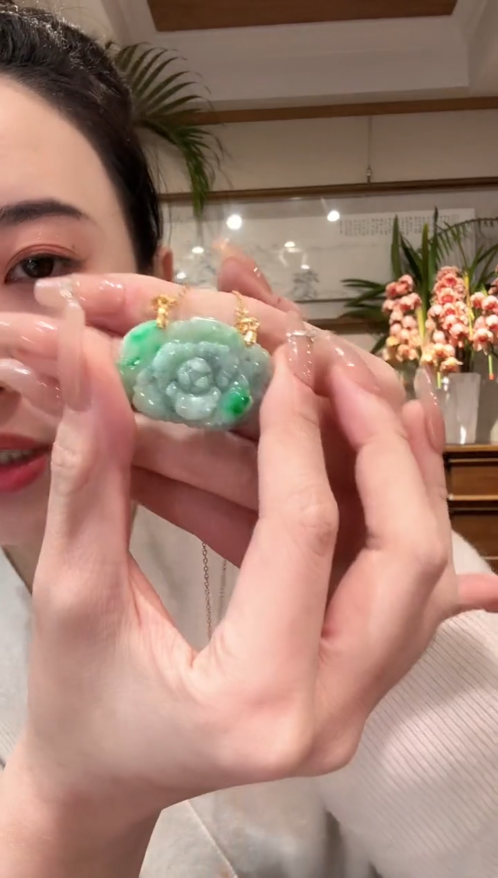 【闪购商品】翡翠颈饰未镶嵌国风