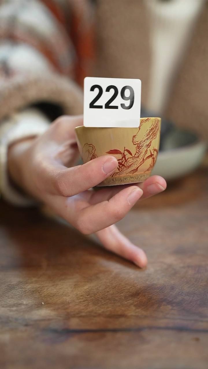 【闪购商品】杯229等烟雨陶瓷手工主人杯