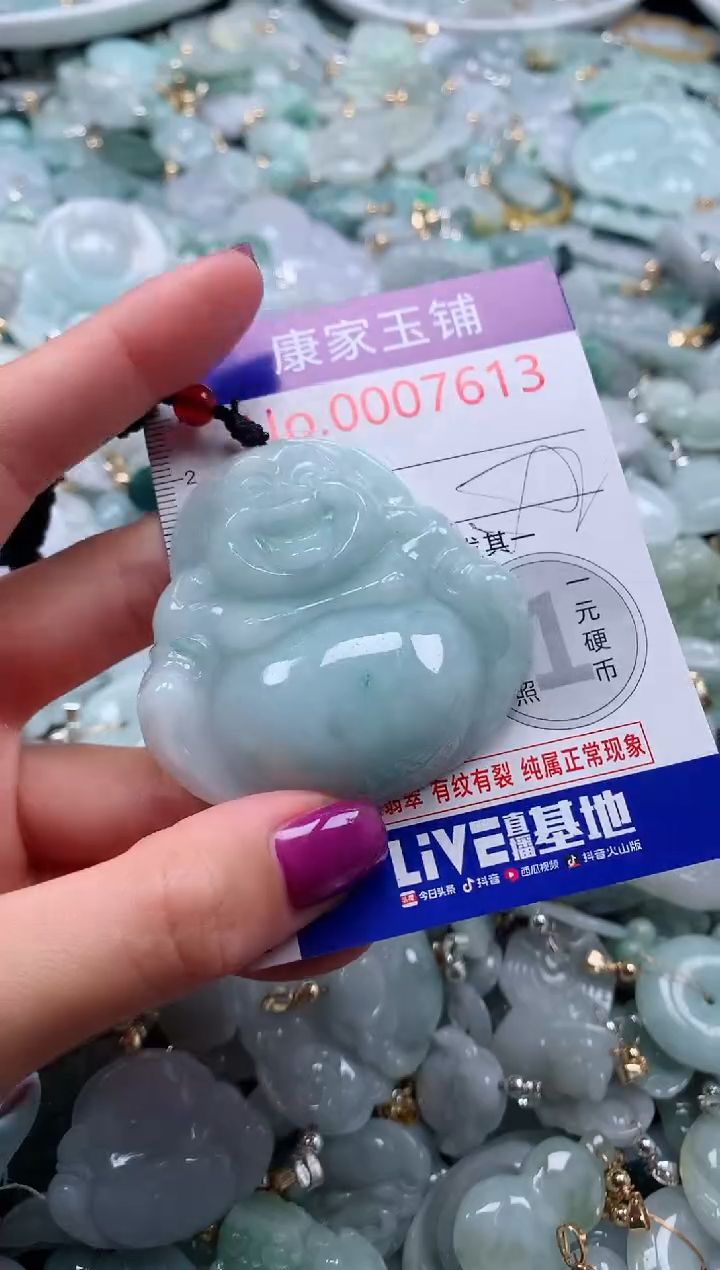 颈饰未镶嵌翡翠7613