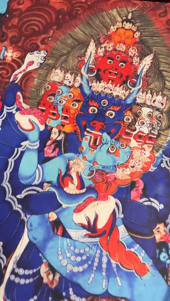 卷轴画天天的唐卡tk160