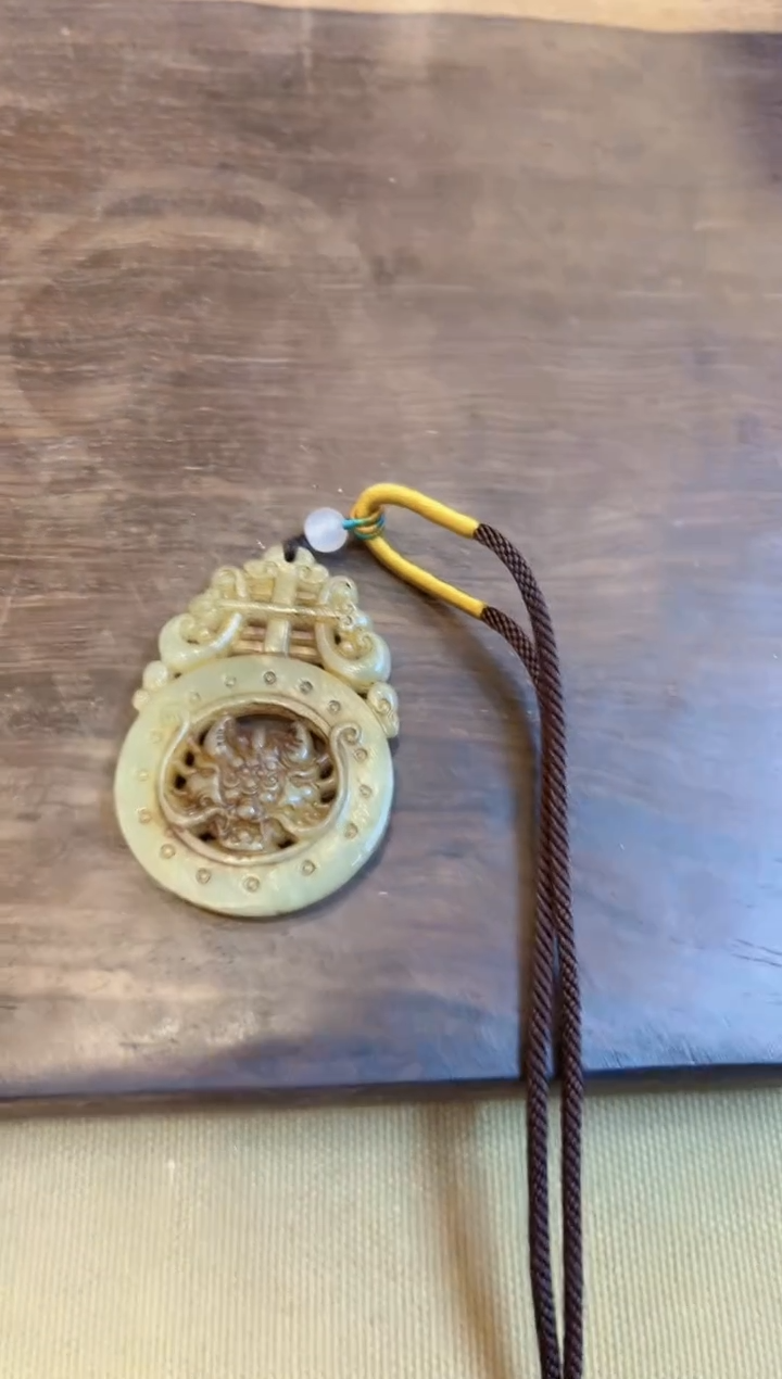 【闪购商品】和田玉玉牌未镶嵌和田玉老件A002