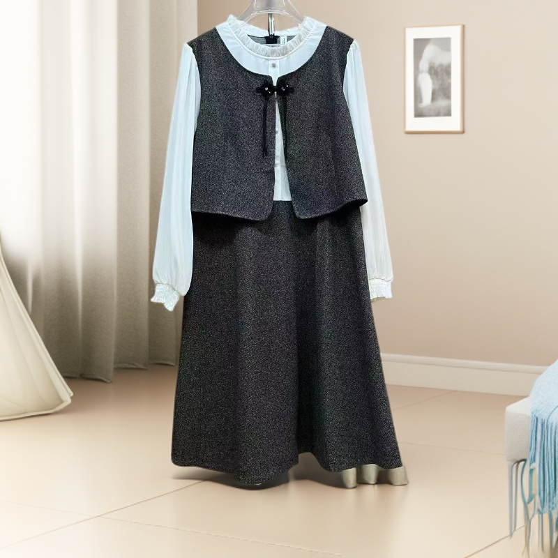 A15#【木兮兮专属】2025年秋冬季新款气质显瘦百搭时尚修身连衣裙