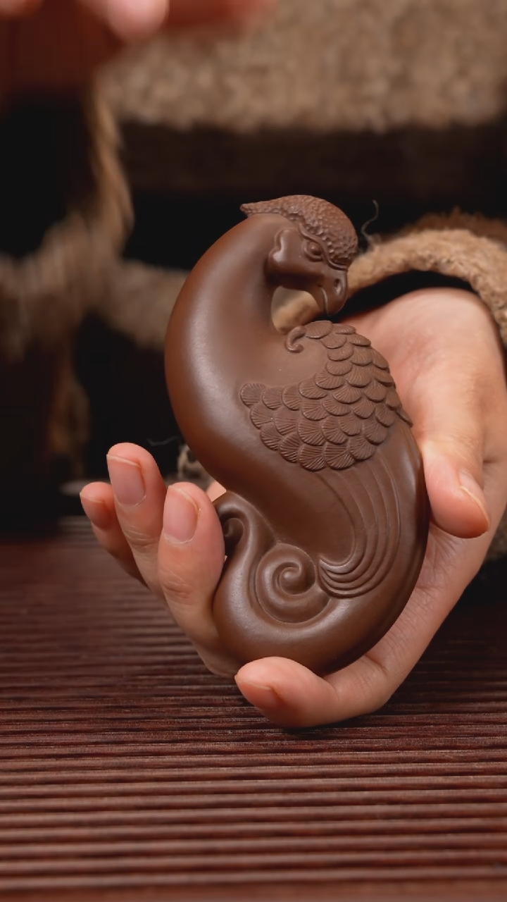 【闪购商品】紫砂茶宠手把件（鸡）