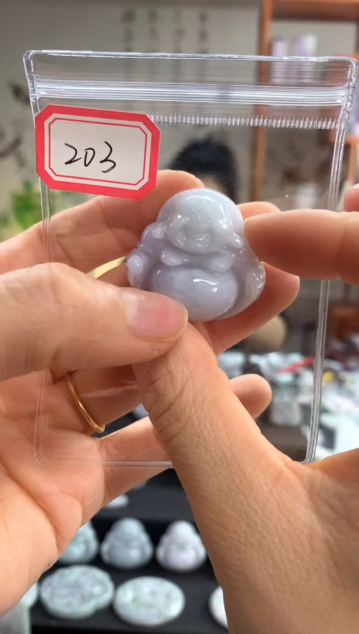 【闪购商品】翡翠颈饰未镶嵌佛公203