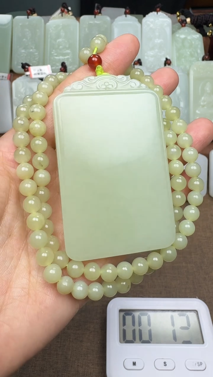 【闪购商品】和田玉颈饰未镶嵌和田玉挂件