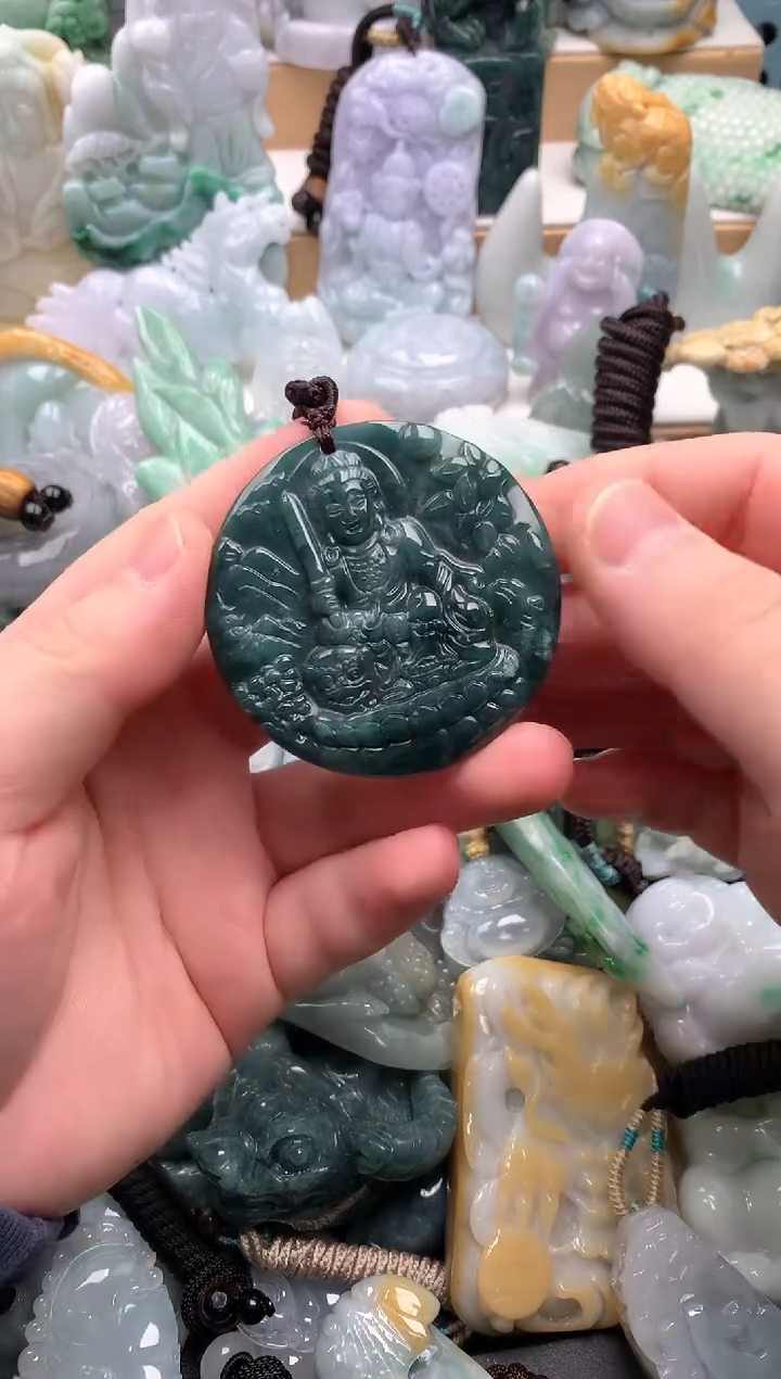 吊坠(不含链)未镶嵌翡翠1