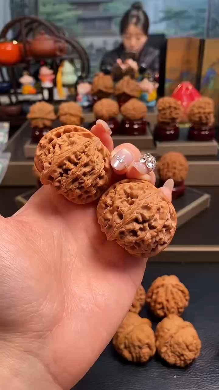 【闪购商品】文玩核桃吊坠K349苹果园43