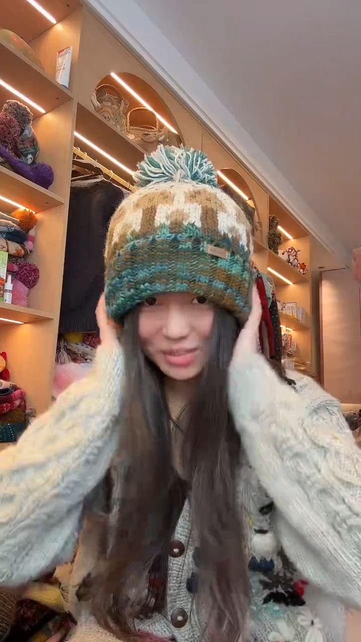 羊毛脏脏蘑菇帽 
