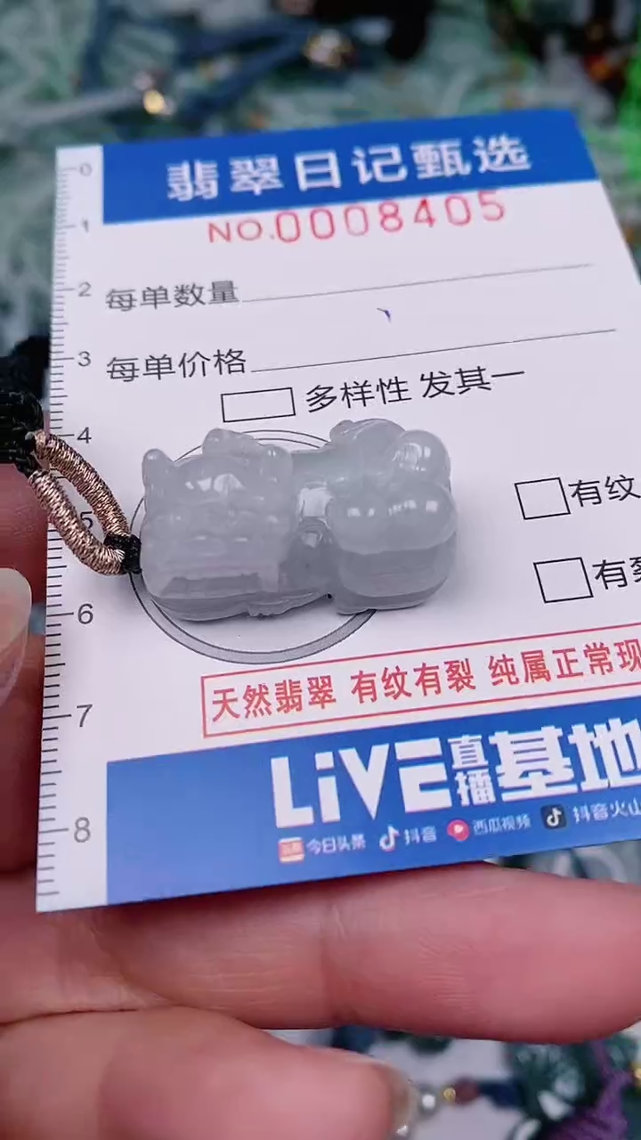 【闪购商品】翡翠颈饰未镶嵌00008405