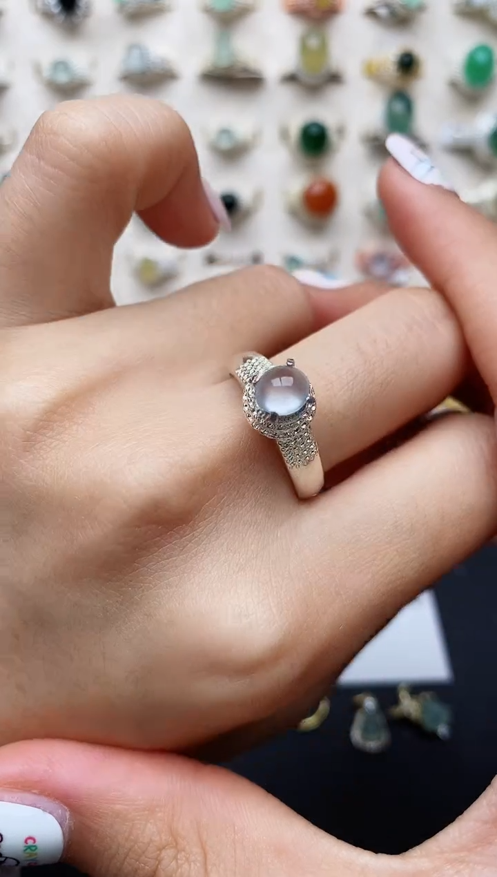 【闪购商品】翡翠戒指未镶嵌缅甸翡翠