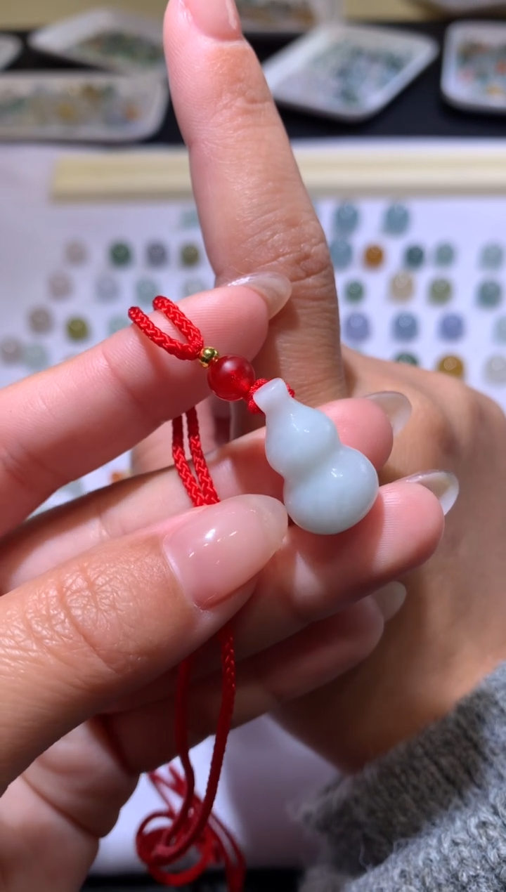 【闪购商品】定制翡翠未镶嵌葫芦1+0