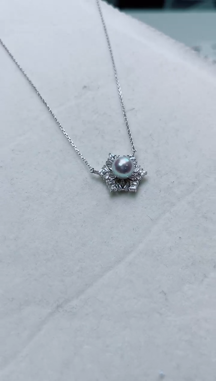 银S925镶嵌其他海水珍珠多样性发一2003