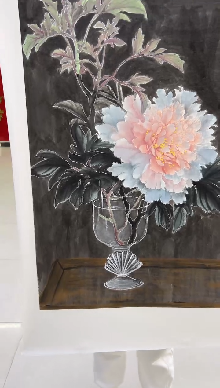 国画刘立荣亲笔绘画手绘作品D10