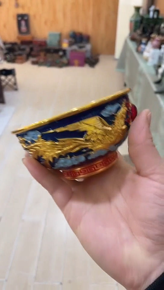 【闪购商品】摆件宫廷影视老旧工艺摆件