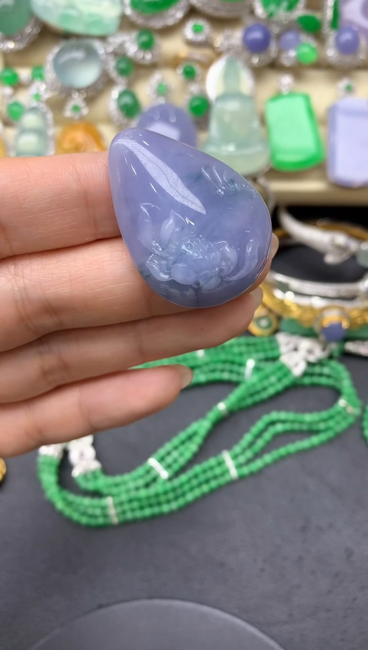 【闪购商品】翡翠颈饰未镶嵌176中国好珍宝