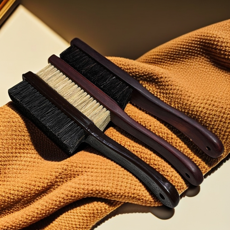 文玩特级猪鬃马鬃刷上色包浆挂瓷清理润色核桃金刚百香秋子耐磨