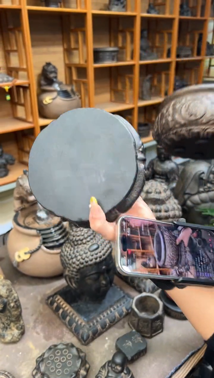 陶土【火山泥】金箍坛底座