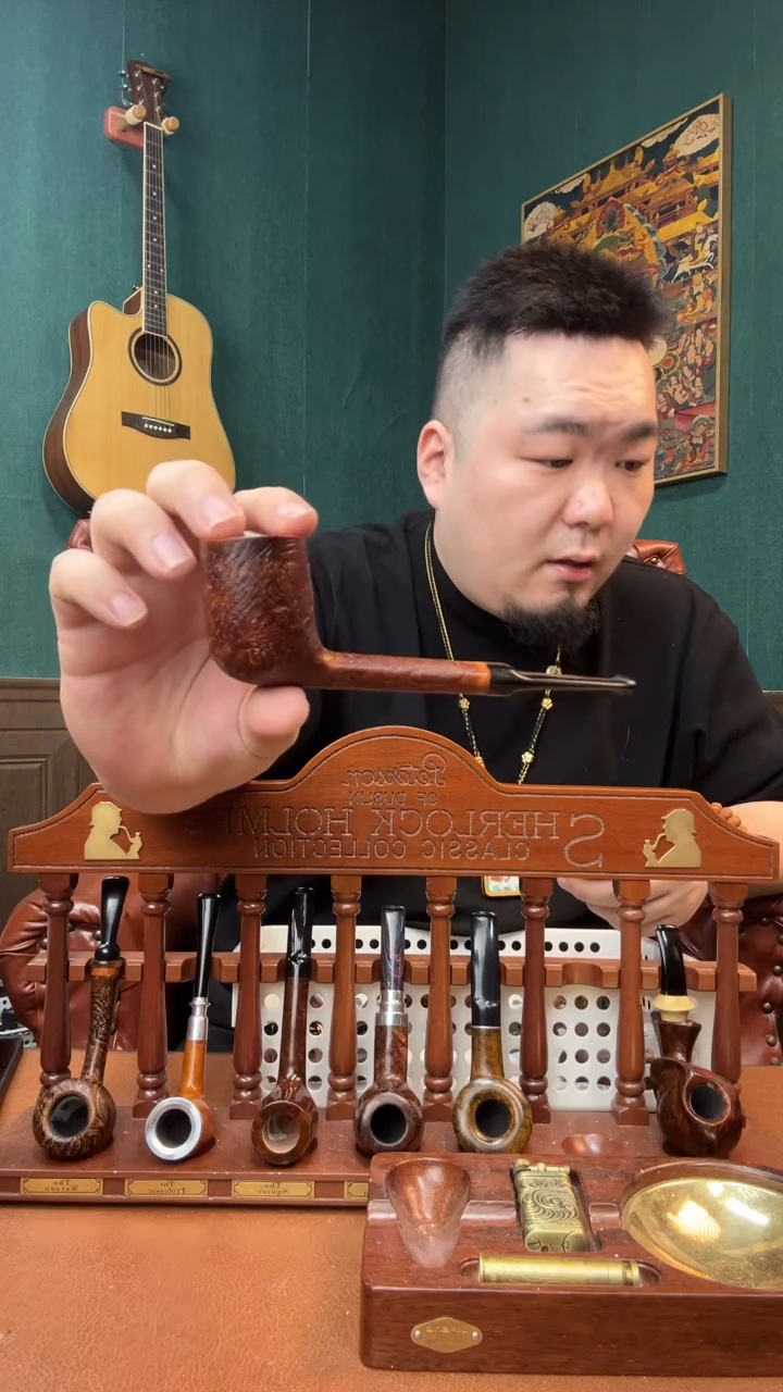 石楠木男****A意大利进口石楠木烟斗