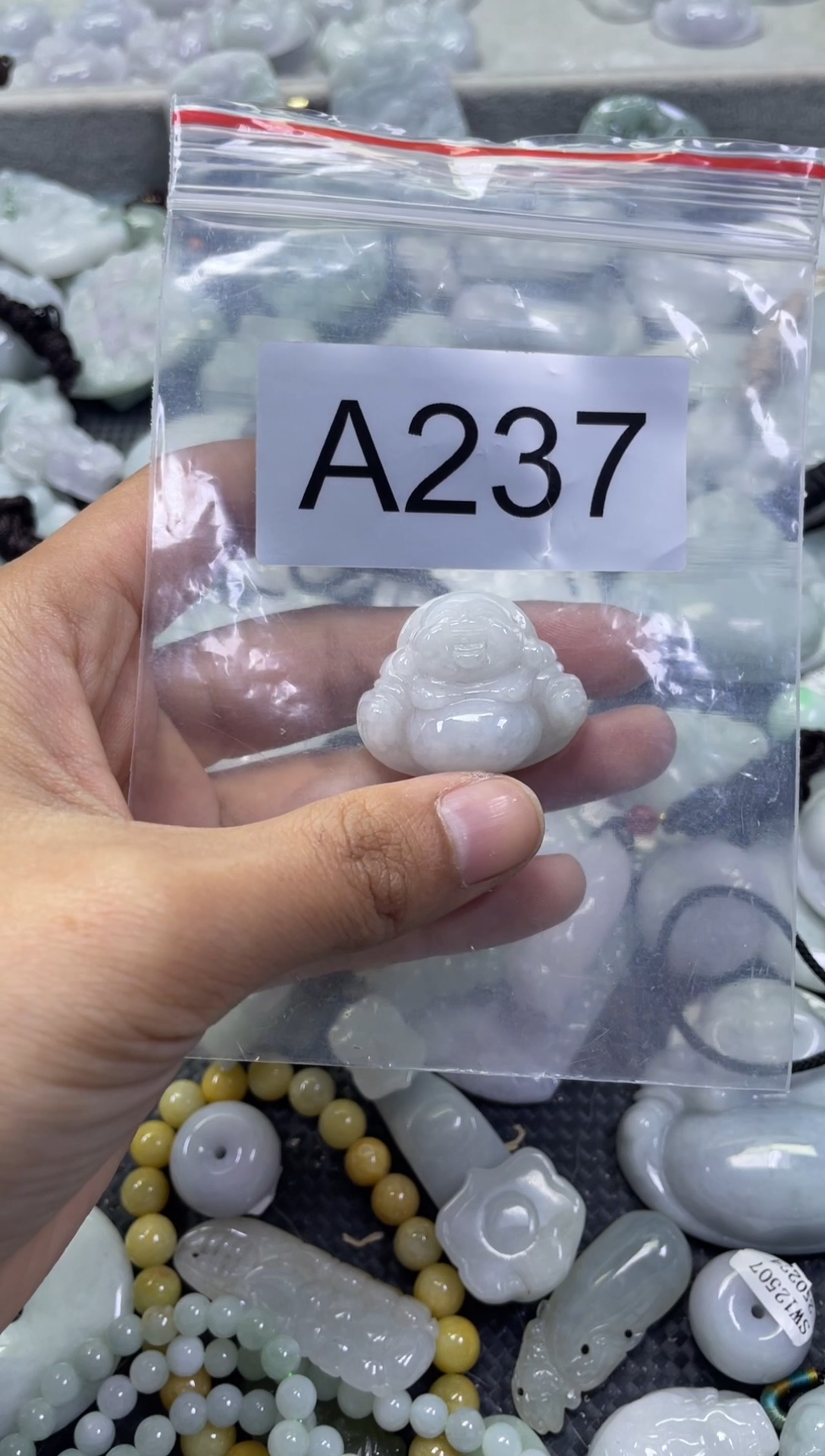 颈饰未镶嵌翡翠A237