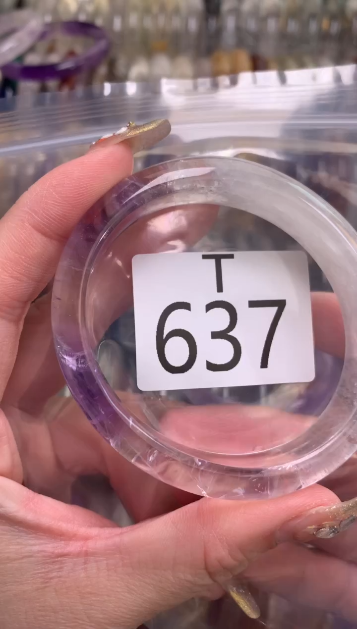 【闪购商品】水晶水晶手镯未镶嵌637-56