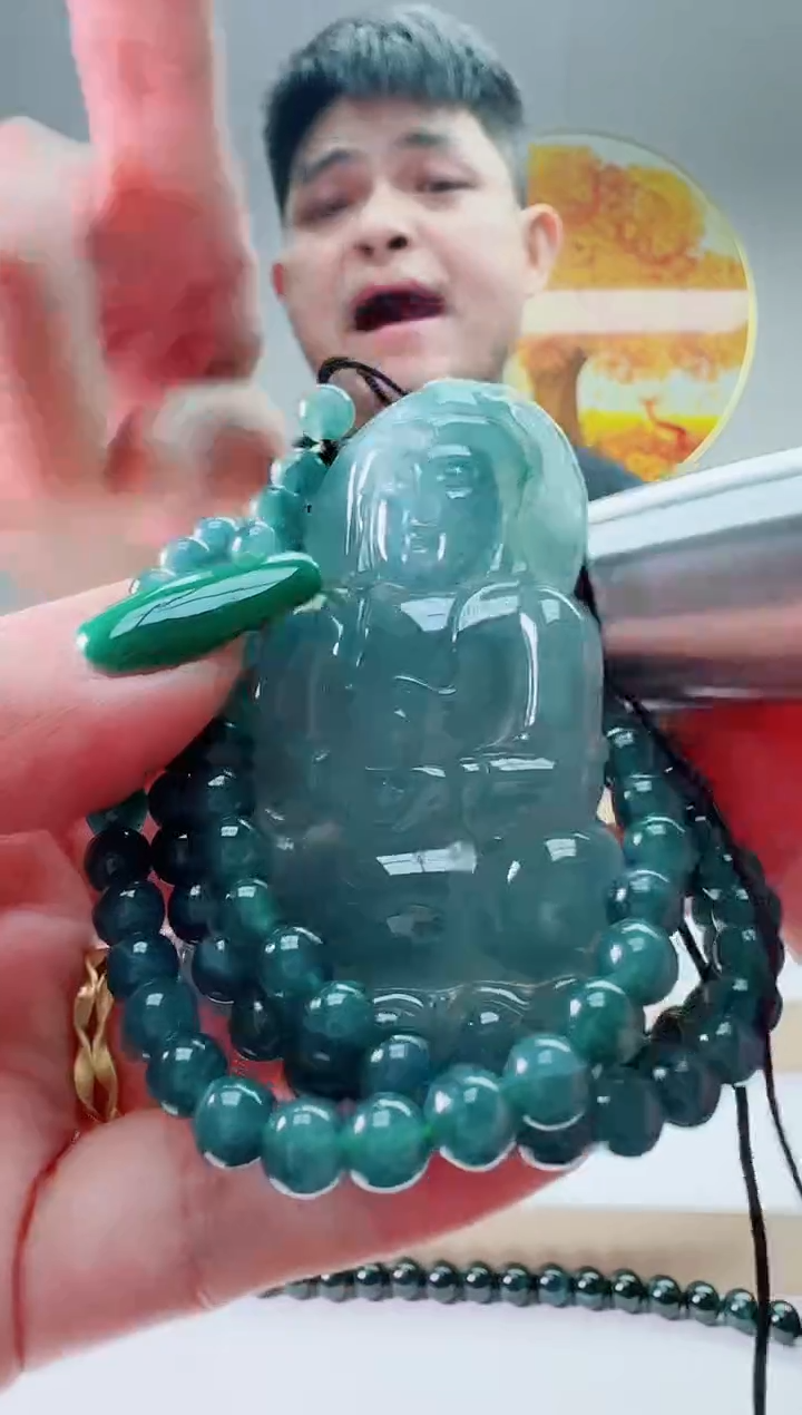 翡翠未镶嵌颈饰多样性随机发其一