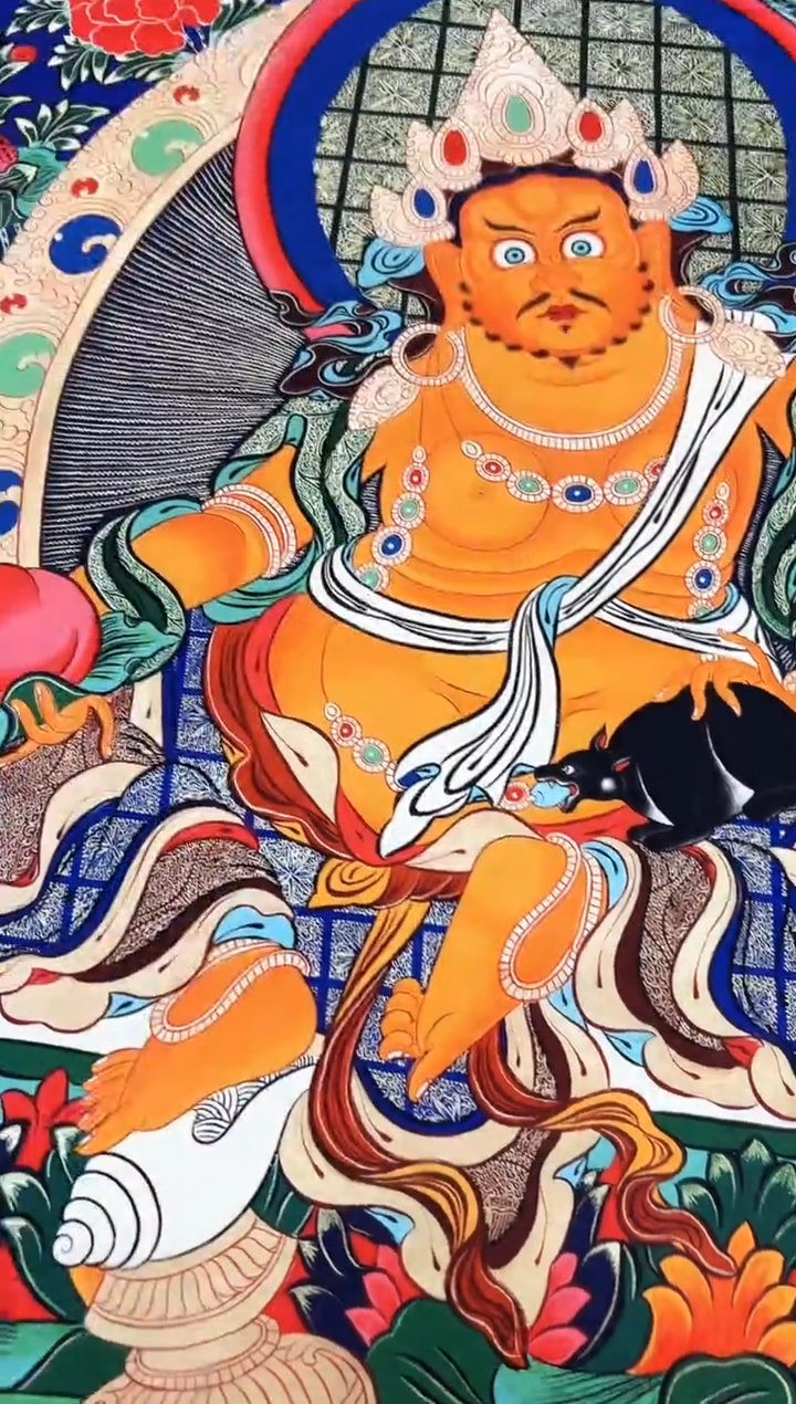 卷轴画卷轴画唐卡16056