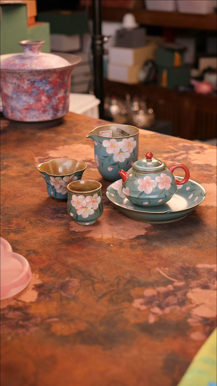 【闪购商品】陶瓷茶具（无礼盒无茶盘）@@A12070