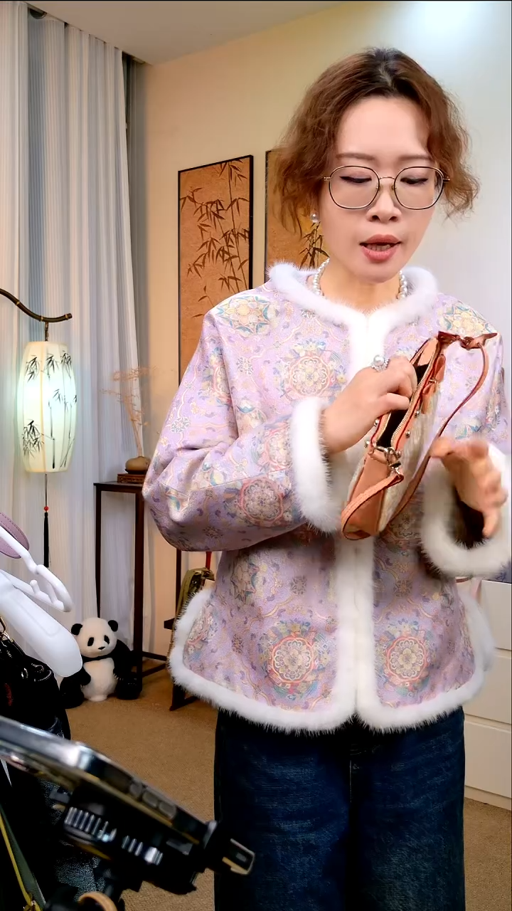 蚕丝如意定胜麻将包 微瑕