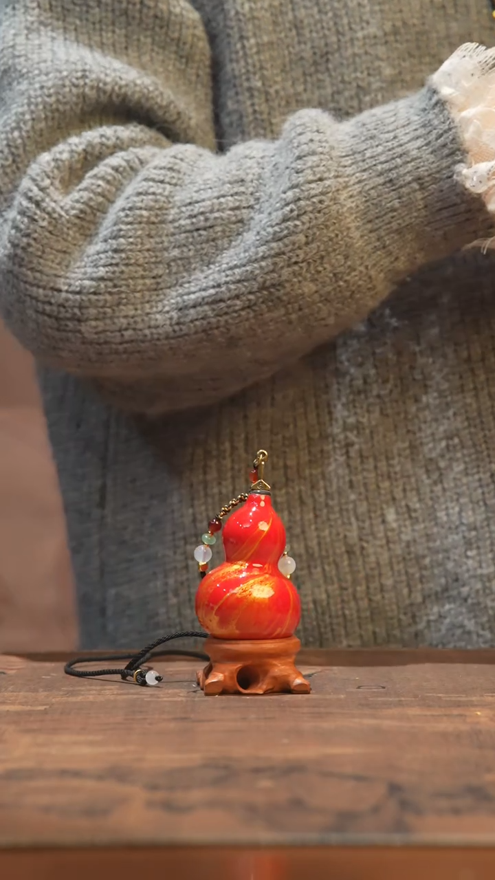 【闪购商品】750号-大漆小葫芦挂件（剑来款）