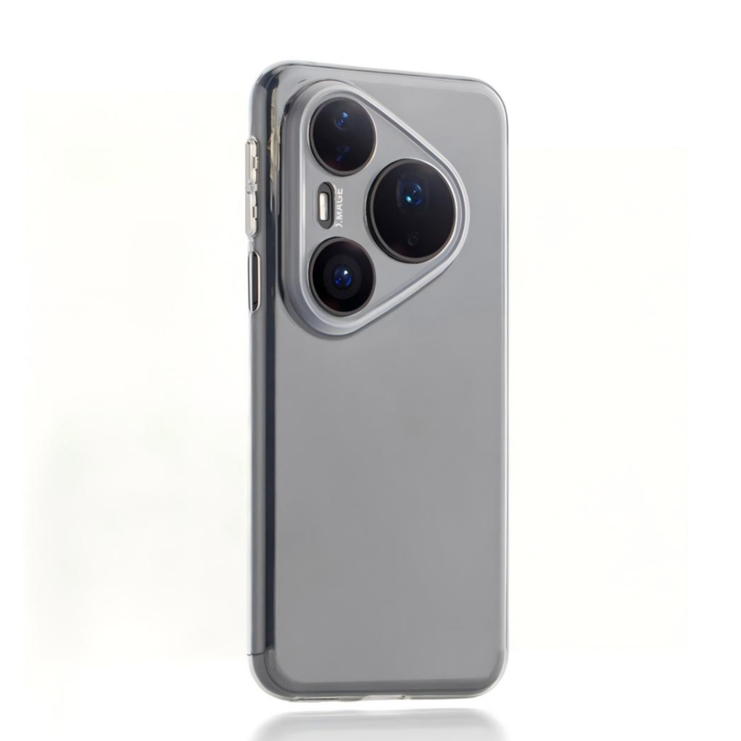 超薄拜耳tpu适用华为pura70pro手机壳mate60pro透明软壳防摔全包