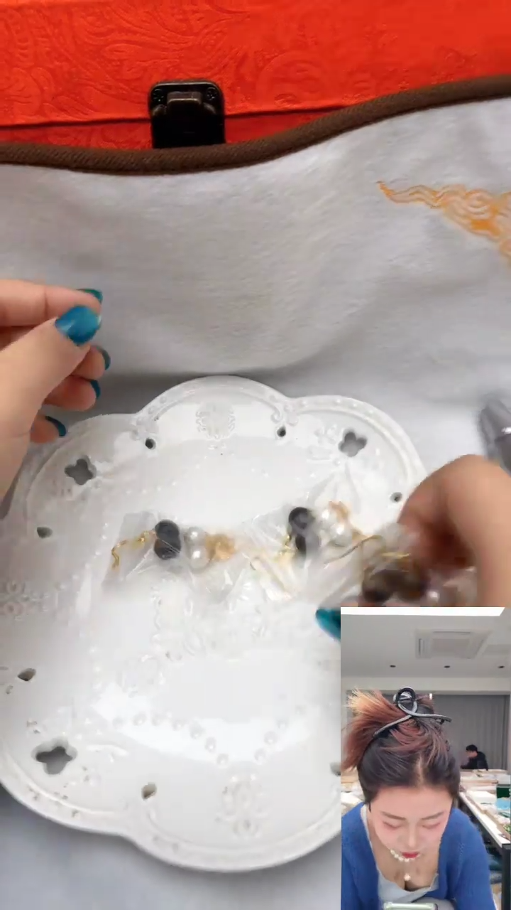 颈饰未镶嵌淡水珍珠0636耳钉