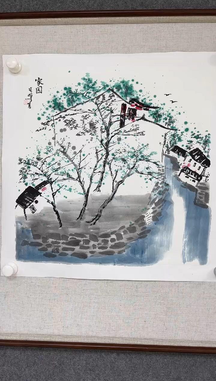 国画周俊鸣老师三尺斗方 50斗方