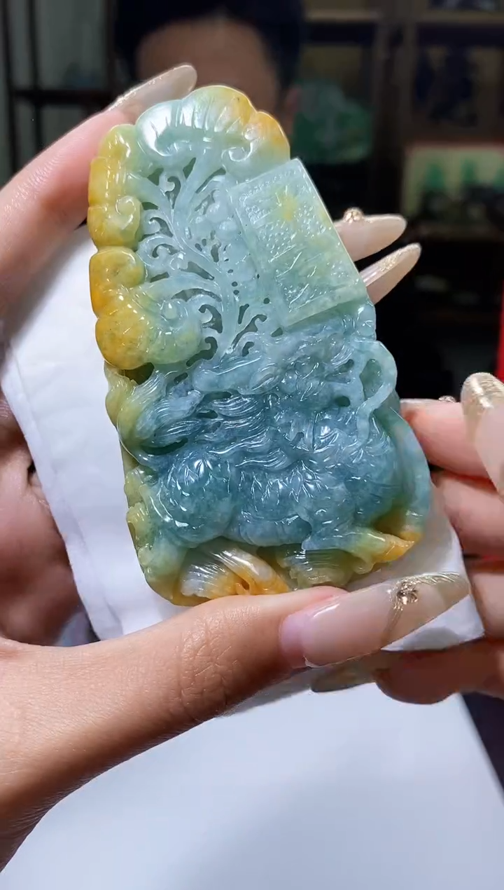 【闪购商品】翡翠颈饰未镶嵌Q-@@WFXC011639