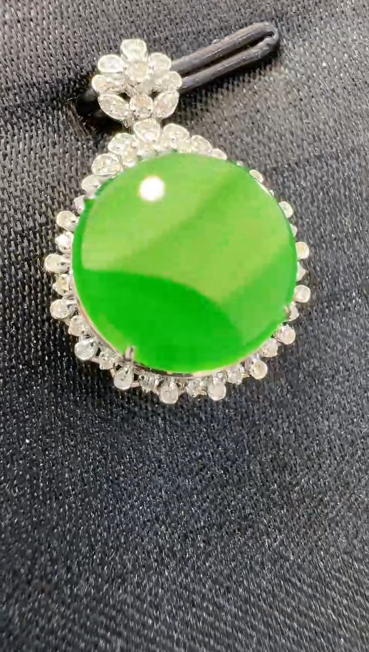 【闪购商品】翡翠吊坠(不含链)18K金镶嵌多样性团购发一件