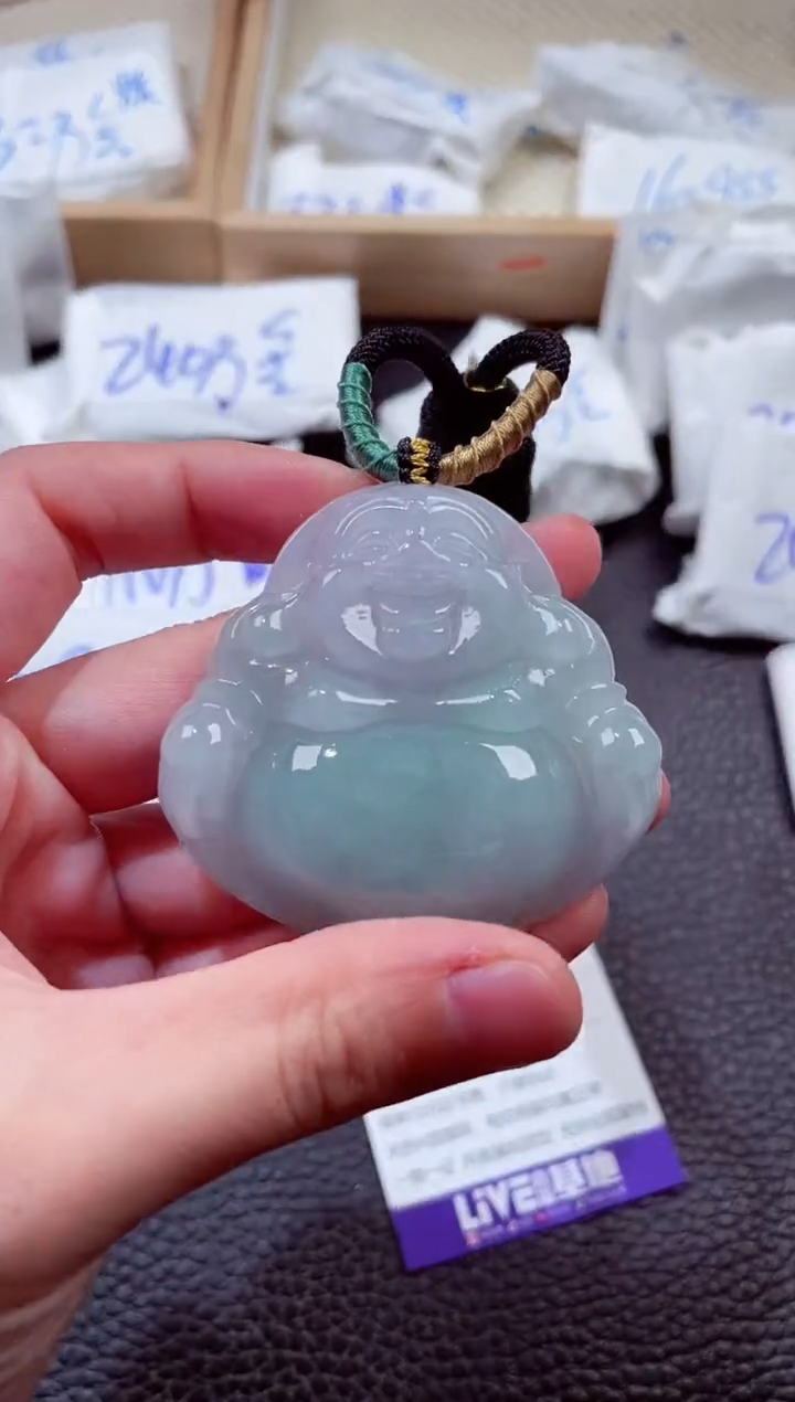 翡翠未镶嵌颈饰00006658