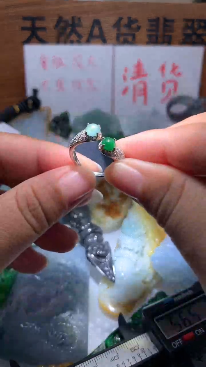 【闪购商品】翡翠颈饰未镶嵌保真天然A货翡翠