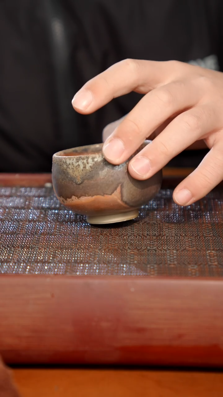 陶瓷奢瓷/瑞寅柴烧茶器（杯子）242微瑕