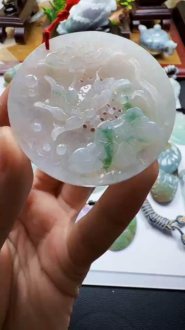 吊坠(不含链)未镶嵌翡翠1