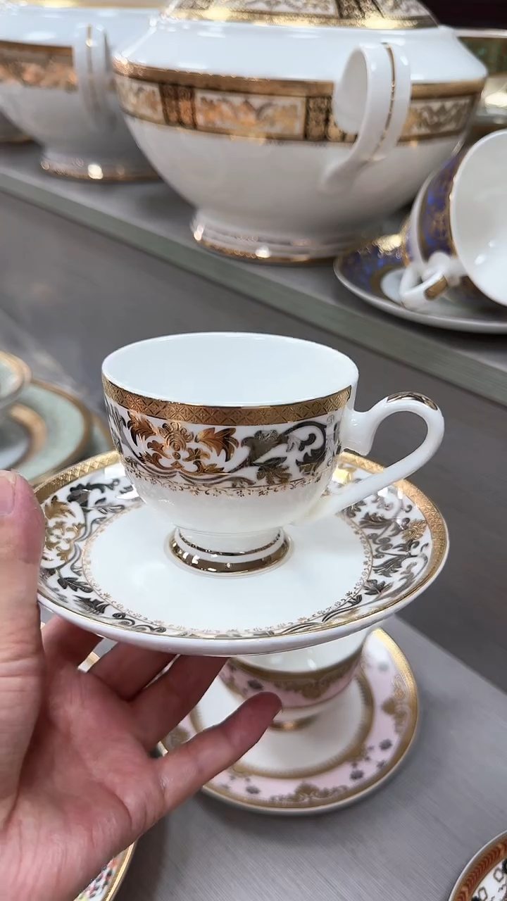 【闪购商品】瓷片1杯1碟春节活动  福利价  福利价