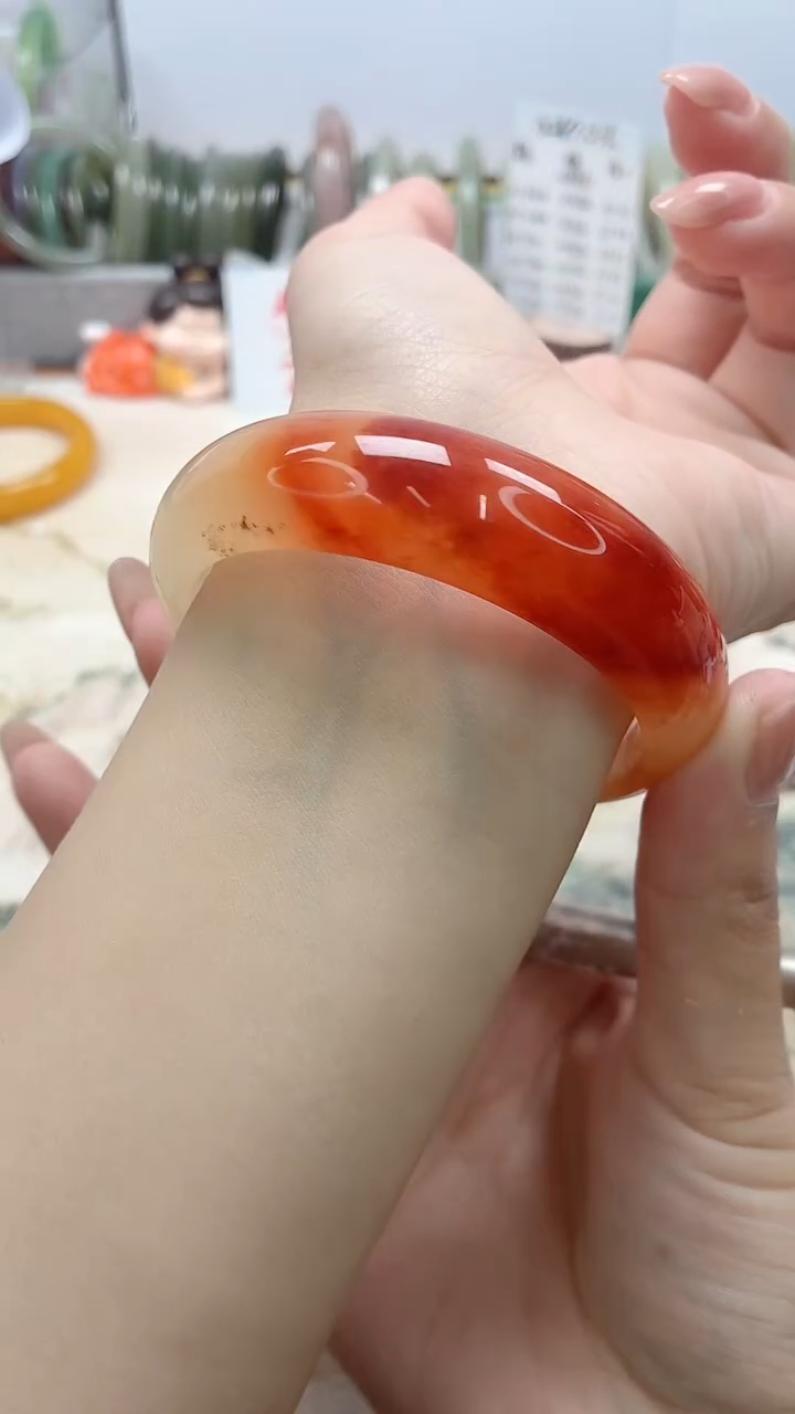 石英质玉未镶嵌手镯54/59.1