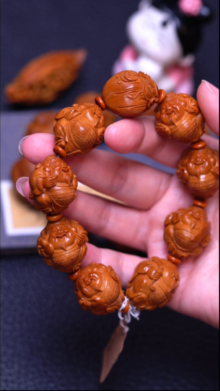 手串/手链橄榄核胡小兰财神