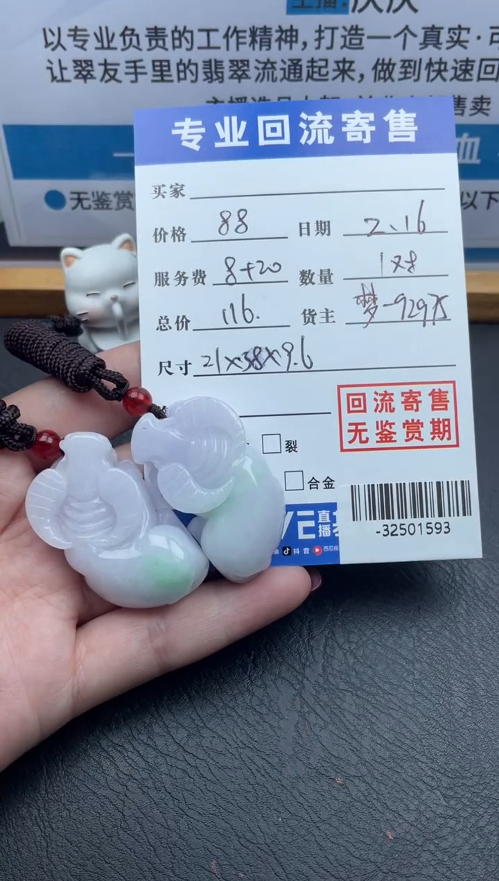 【闪购商品】翡翠颈饰未镶嵌多人-32501593