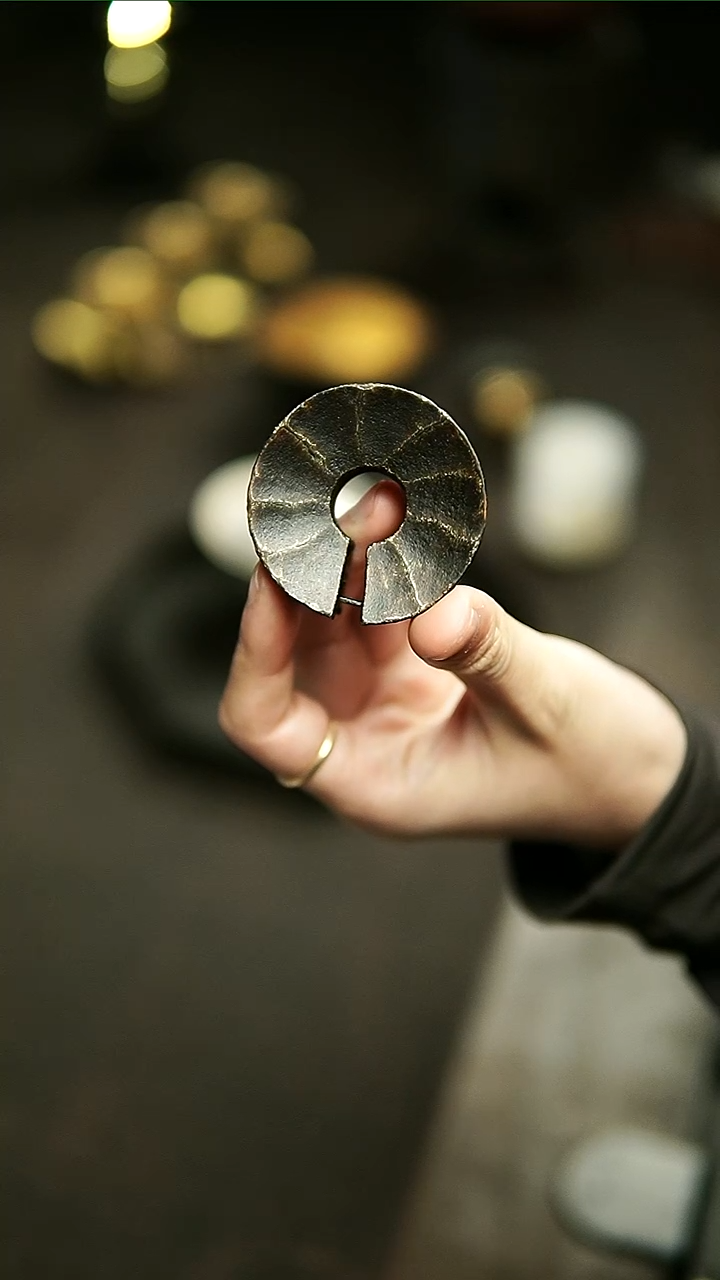 【闪购商品】赤具木胎大漆盖置111111