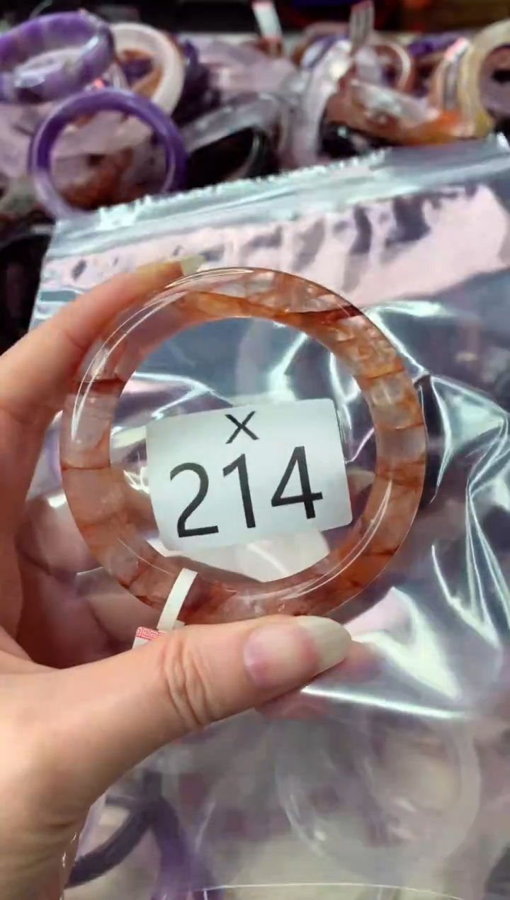 未镶嵌手镯水晶X214-52