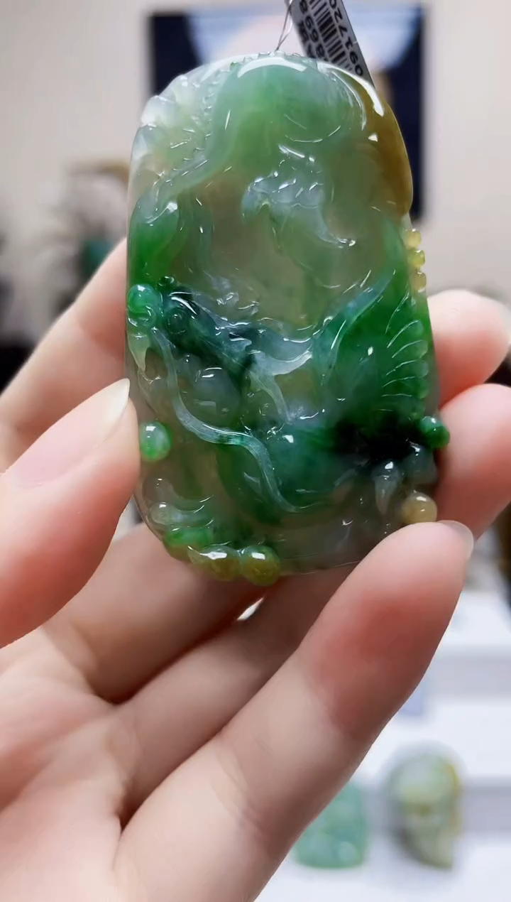 未镶嵌定制翡翠吊坠211