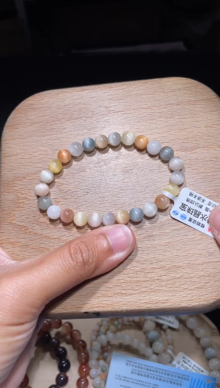 【闪购商品】水晶手链未镶嵌16号多样性发货一D 7+
